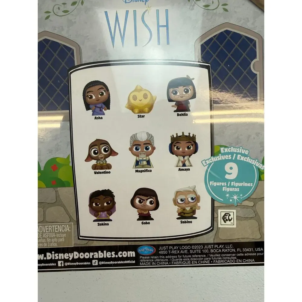 Disney Doorables Disney Wish Collections 9 Figures New In Package